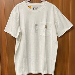 Carhartt Loose Fit Heavyweight White T-Shirt Large NWT